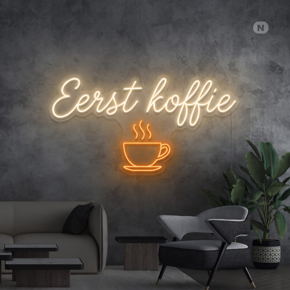 Eerst koffie