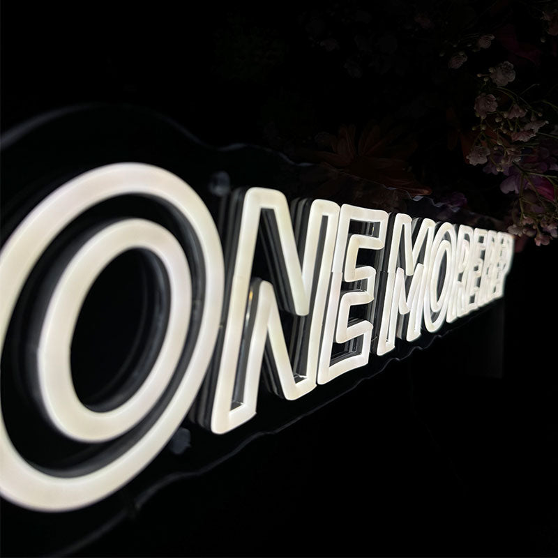 Sinal de néon One More Rep