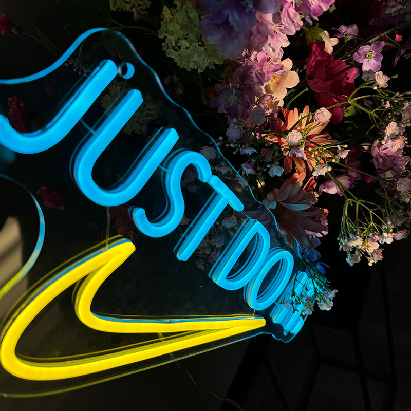 Sinal de néon Just do it