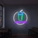 Sinal de néon Smoothie