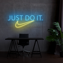 Sinal de néon Just do it