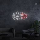 Sinal de néon Invia l'arte dell'amore