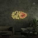 Sinal de néon Invia l'arte dell'amore