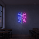 Sinal de néon Sanita