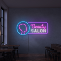 Sinal de néon Beauty Salon 2