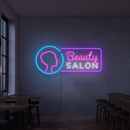 Sinal de néon Beauty Salon 2