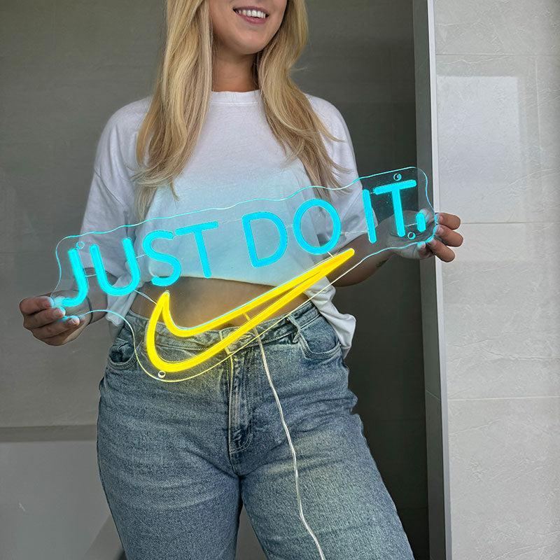 Sinal de néon Just do it
