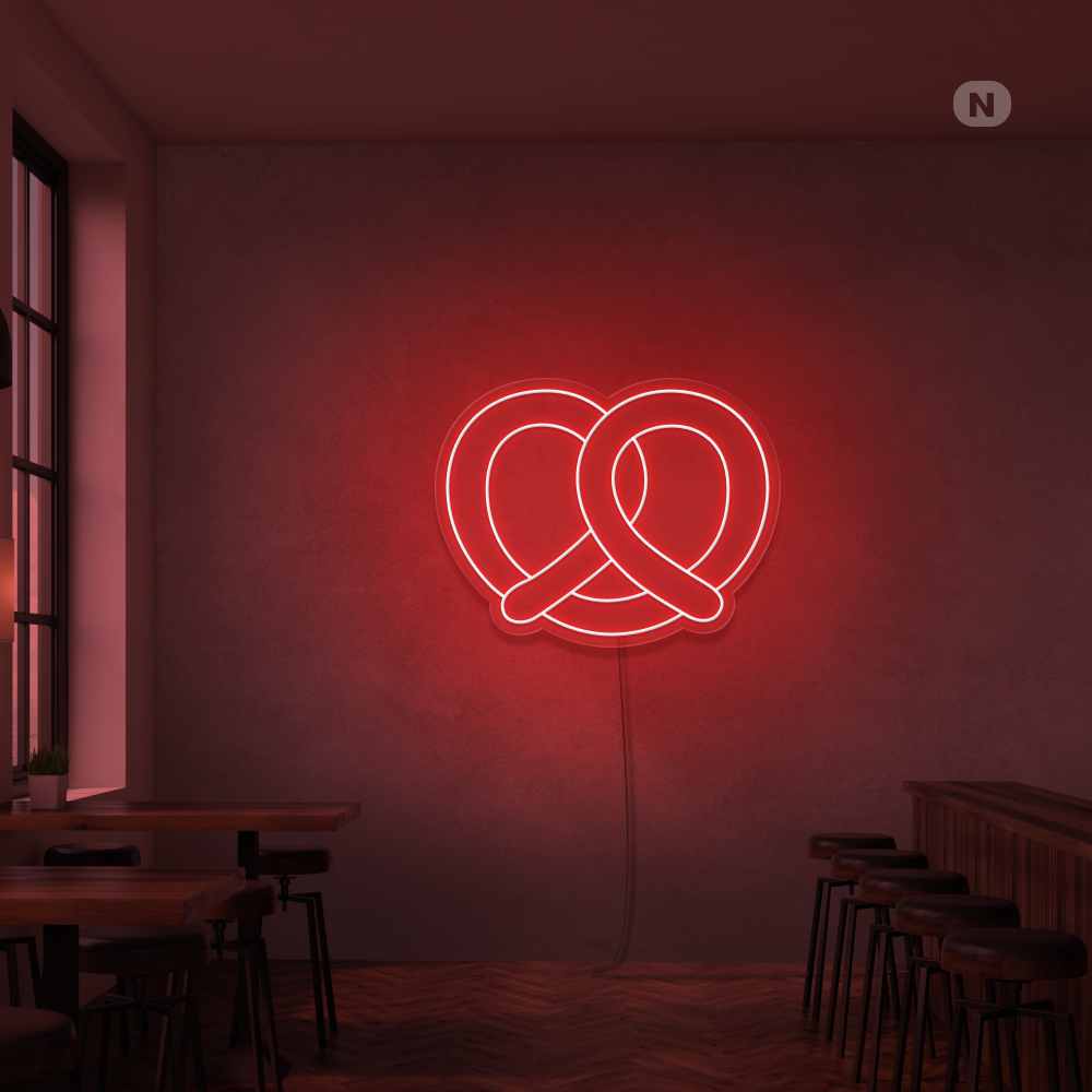 Sinal de néon padeiro