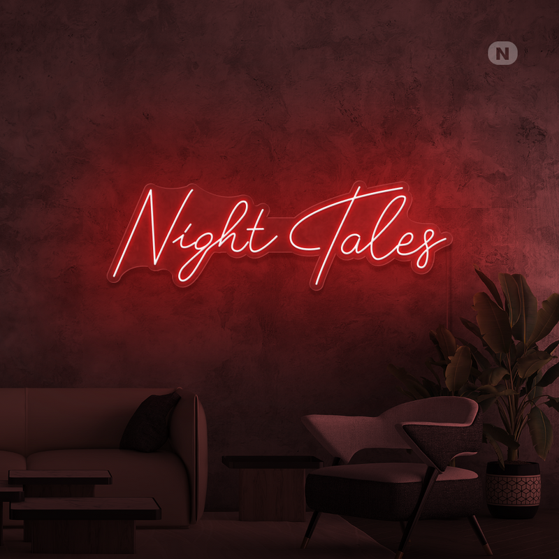 Sinal de néon Night Tales