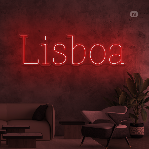 Sinal de néon Lisboa