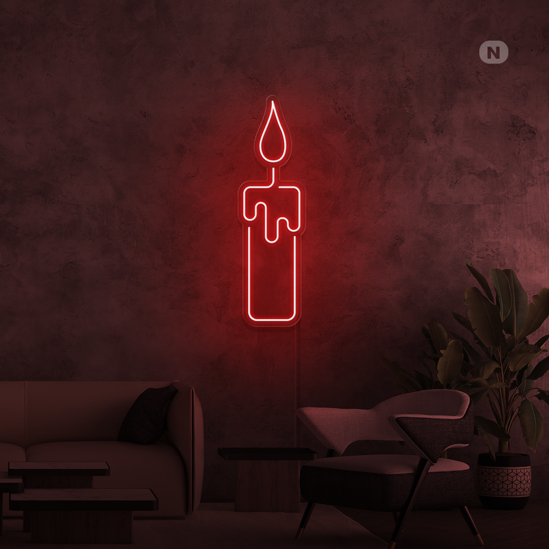 Sinal de néon Vela