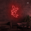 Sinal de néon Peixe