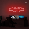 Sinal de néon Gaming Zone