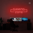 Sinal de néon Gaming Zone