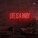 Sinal de néon Party