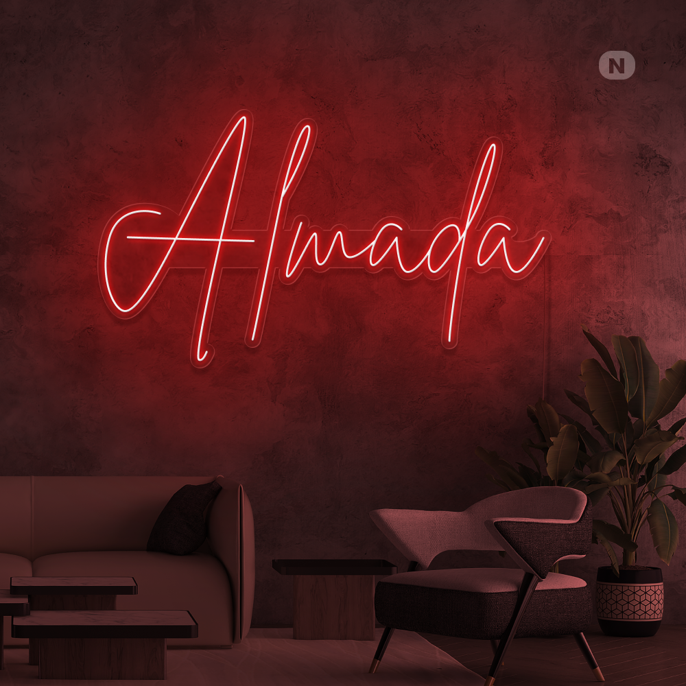 Sinal de néon Almada