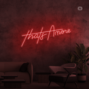 Sinal de néon Thats Amore