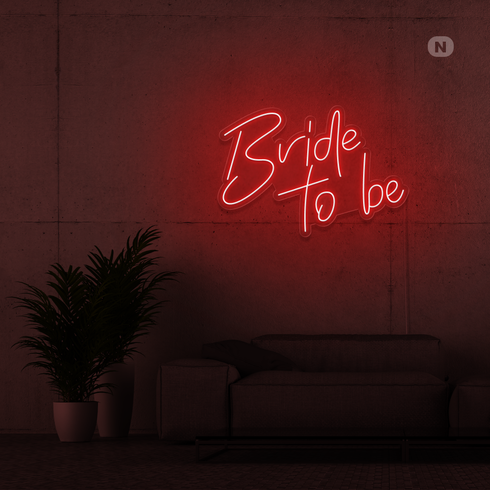 Sinal de néon Bride To Be