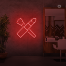 Sinal de néon Kit de beleza