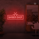 Sinal de néon Barber Shop