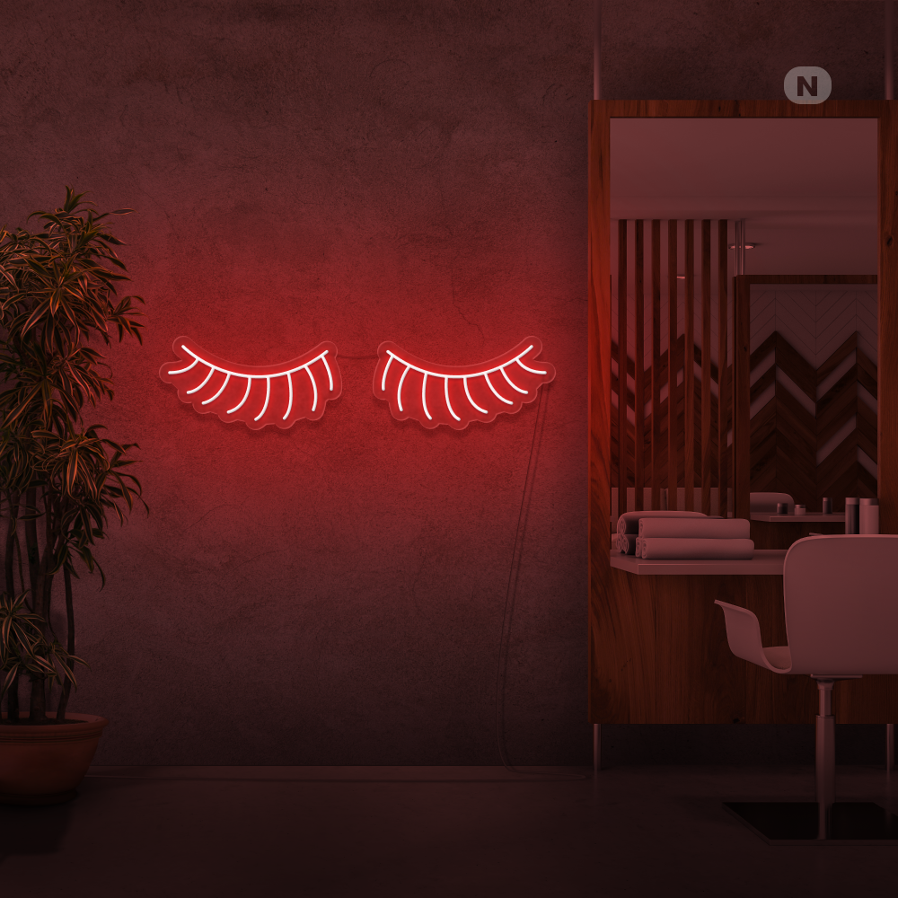 Sinal de néon Pestanas