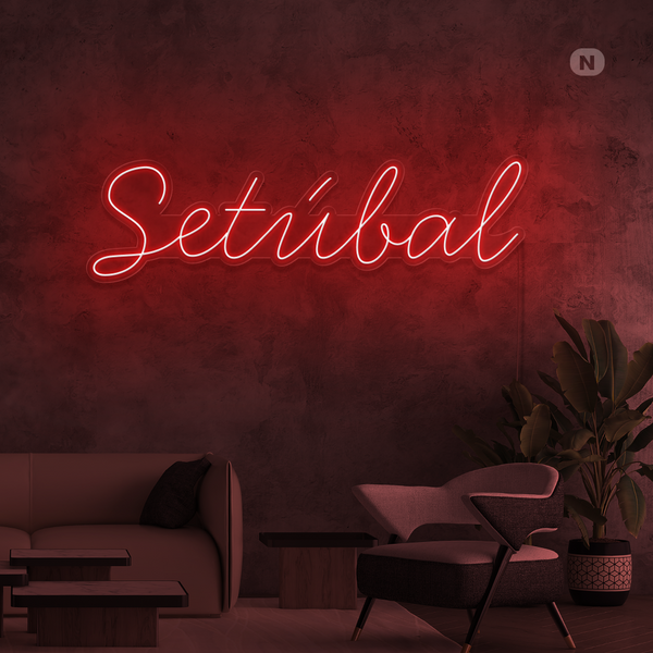 Sinal de néon Setubal
