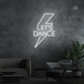 Sinal de néon Let's Dance