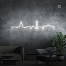 Sinal de néon Skyline