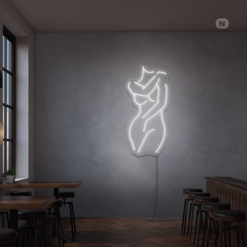 Sinal de néon Ragazza sexy