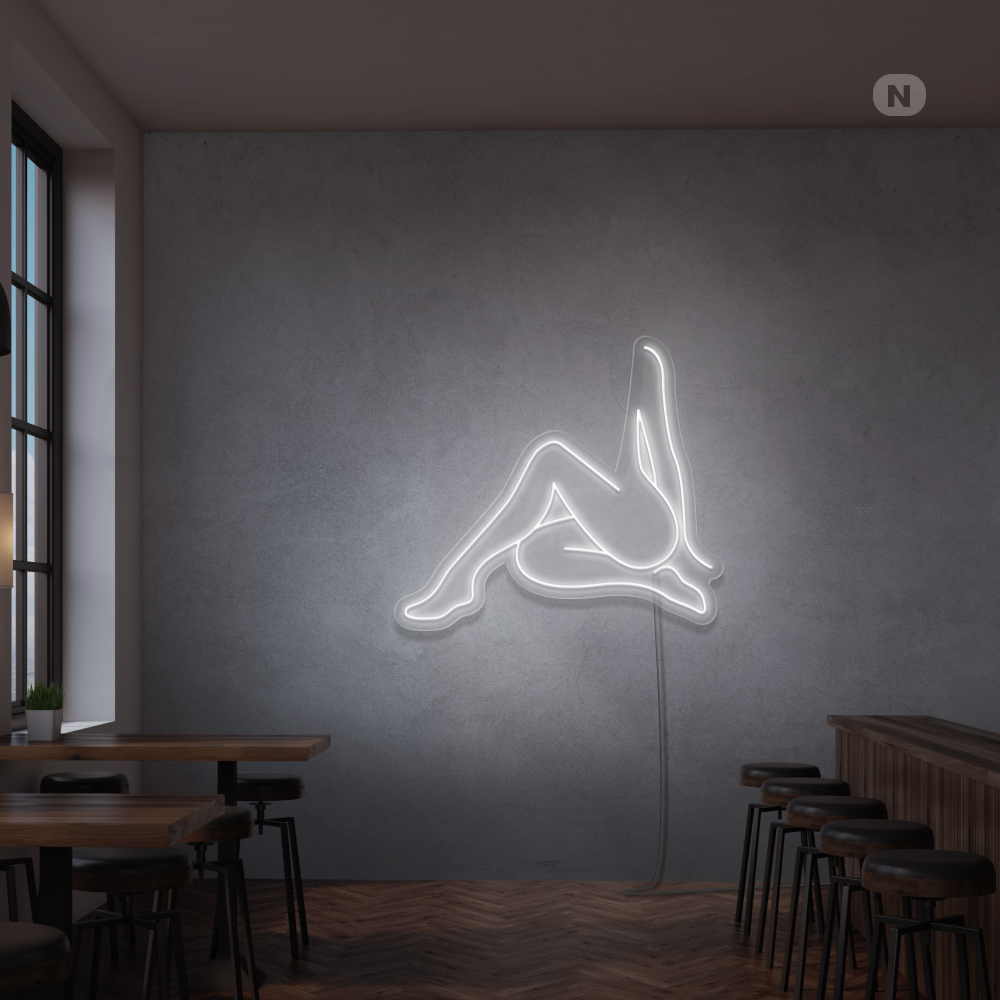 Sinal de néon Ragazza sexy