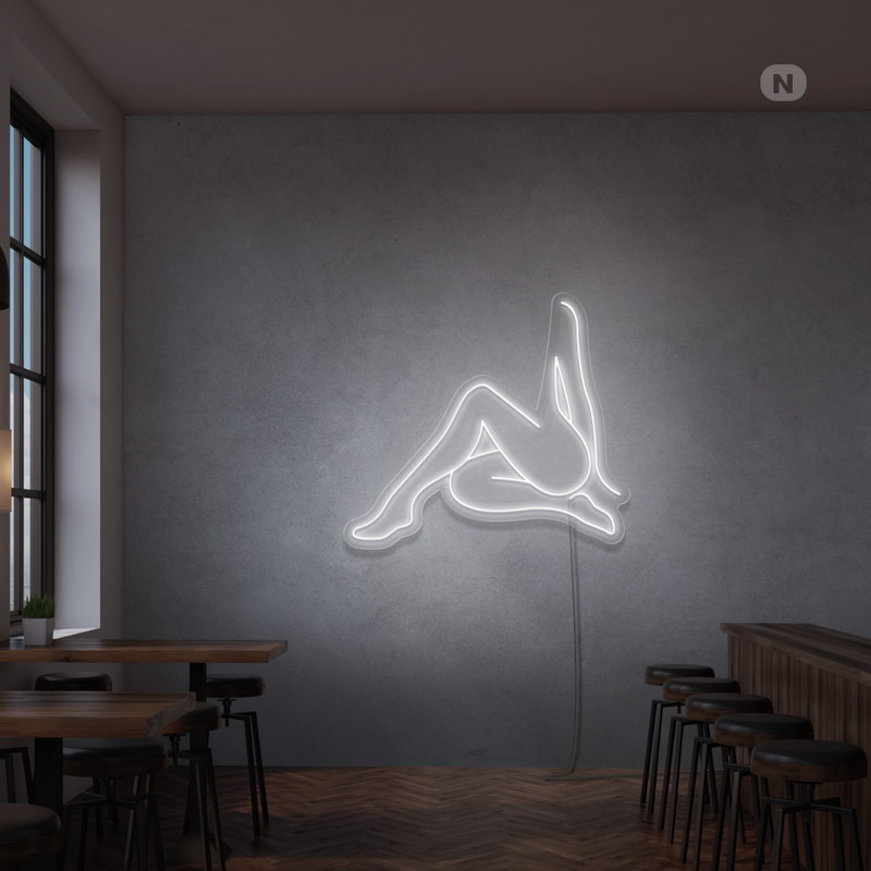 Sinal de néon Ragazza sexy