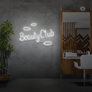 Sinal de néon Beauty Club