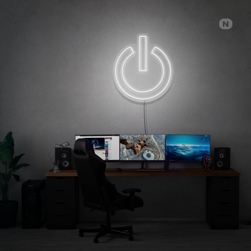 Sinal de néon Potência