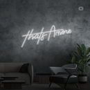 Sinal de néon Thats Amore