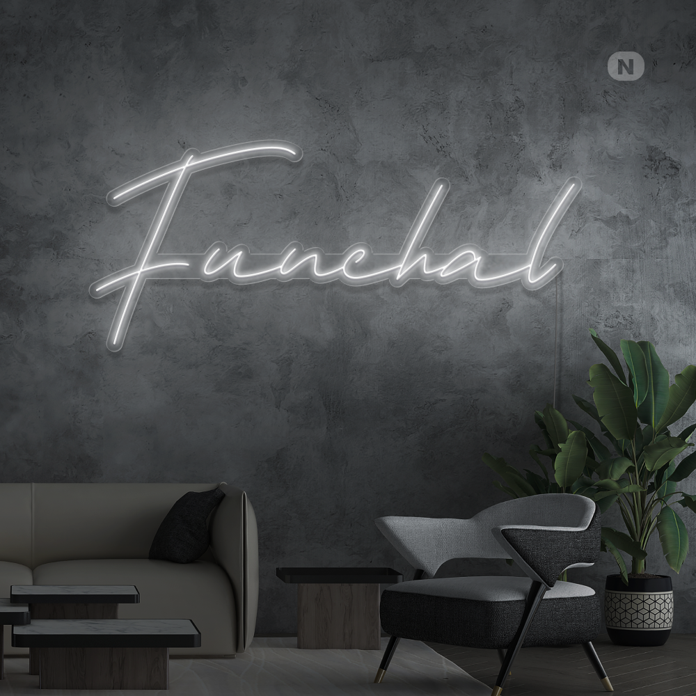 Sinal de néon Funchal