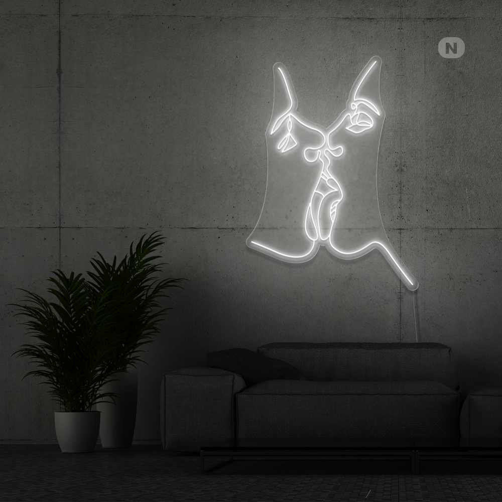 Sinal de néon Condividere l'amore