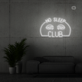 Sinal de néon No Sleep Club