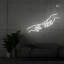 Sinal de néon Ligação