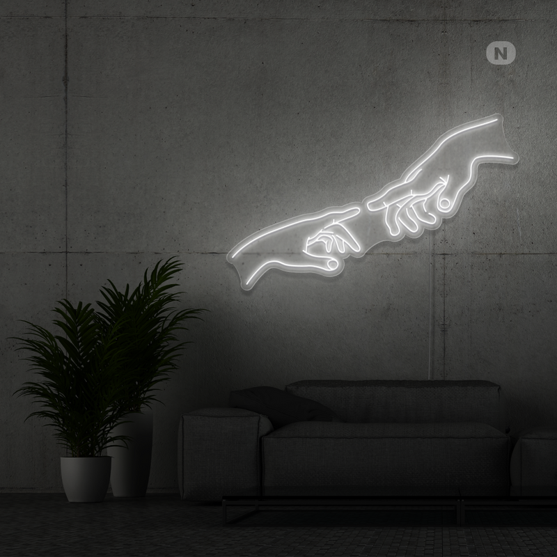 Sinal de néon Ligação