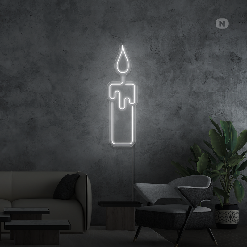 Sinal de néon Vela