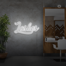 Sinal de néon Lashes