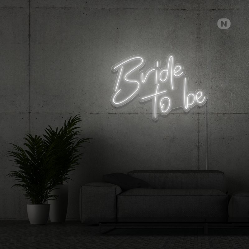 Sinal de néon Bride To Be