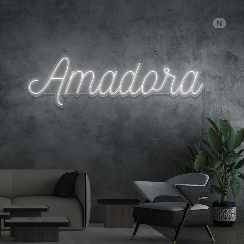 Sinal de néon Amadara