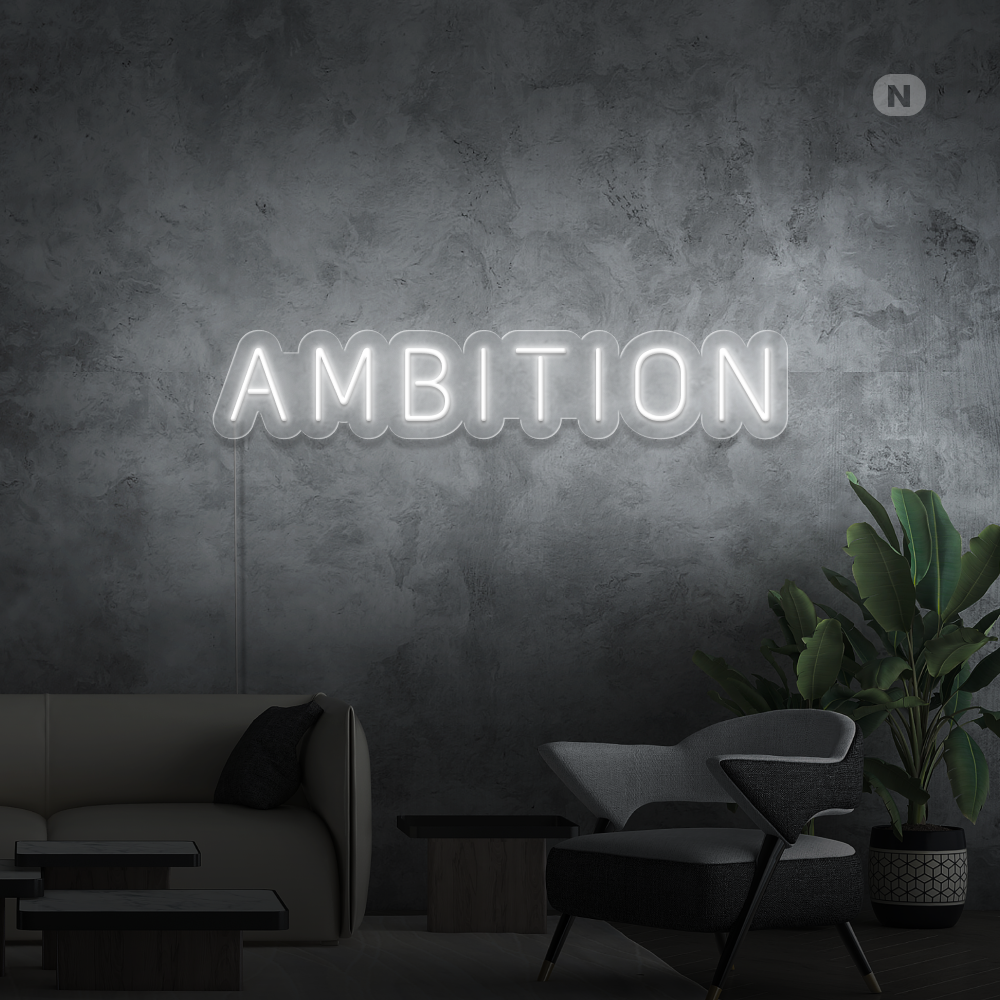 Sinal de néon Ambition
