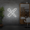 Sinal de néon Kit de beleza