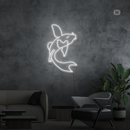 Sinal de néon Peixe