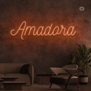 Sinal de néon Amadara