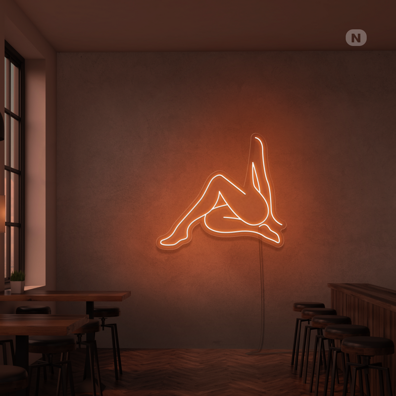 Sinal de néon Ragazza sexy