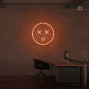 Sinal de néon Emoji