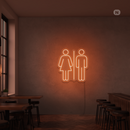 Sinal de néon Sanita